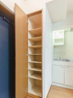 豊島区長崎６丁目の賃貸マンションの収納