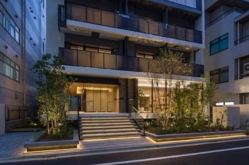 ルフォンプログレ本郷三丁目のエントランス