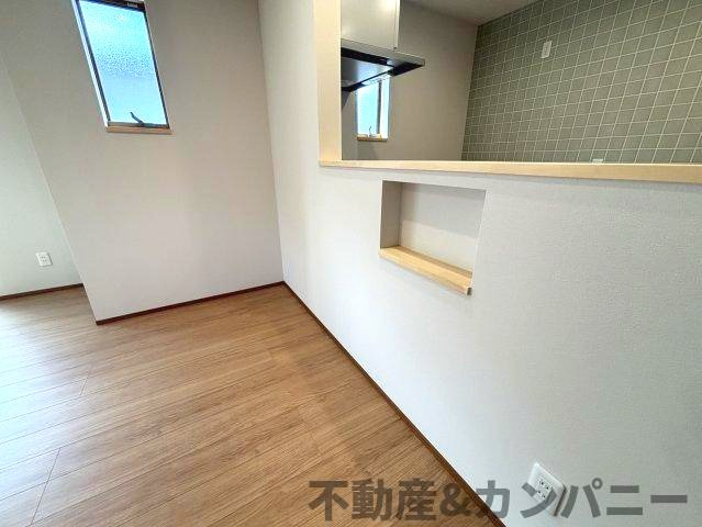 水泥町新築戸建　ONO新築建売の内装|カウンターニッチです