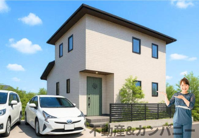 水泥町新築戸建　ONO新築建売の外観|外観パースです。