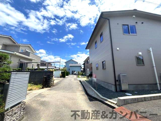 水泥町新築戸建　ONO新築建売の前面道路含む現地写真|前面道路含む現地写真です