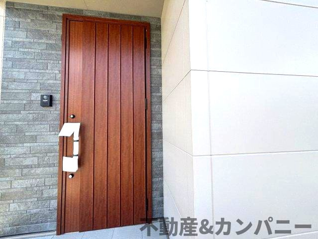 水泥町新築戸建　ONO新築建売の玄関|毎日通る玄関はこちらです
