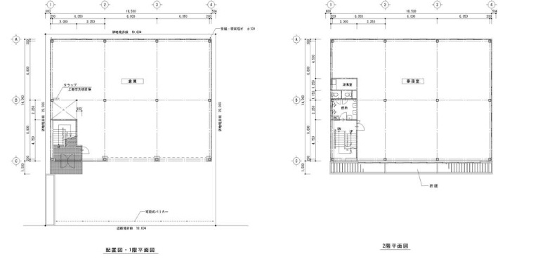 南吹田5丁目倉庫兼事務所の間取り
