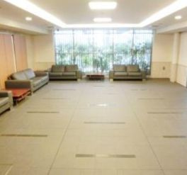 【ロビー】 | パークキューブ浅草田原町 | 清潔なロビーです