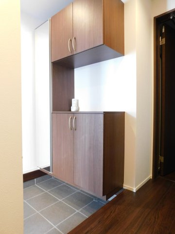 名古屋市中川区八熊２丁目の中古一戸建の玄関|◇玄関収納◇　　玄関がいつも片づく大容量シューズ収納♪　