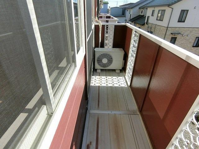 ロジュマン山中のバルコニー