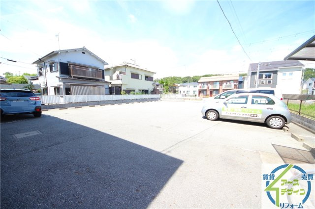 キャッスルハイツの駐車場