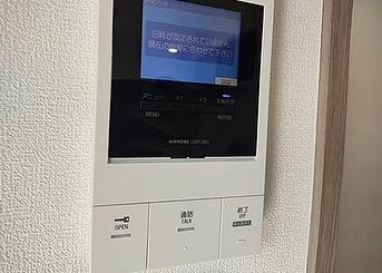 【セキュリティ】 | プレール・ドゥーク中野富士見町Ⅱ | モニター付きインターホンで防犯面も安心です！