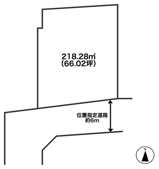 【土地図】 | 熊谷市末広2丁目　売地　全1区画　