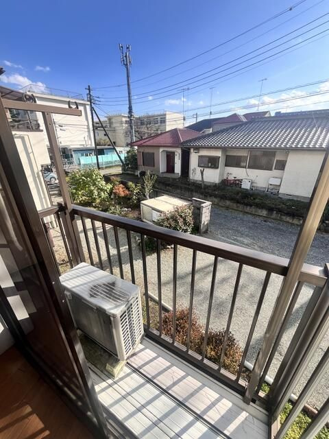 コーポ・オンザピークのバルコニー
