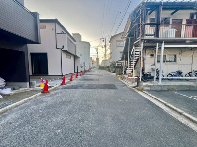 【前面道路含む現地写真】 | 広島市南区宇品東７丁目