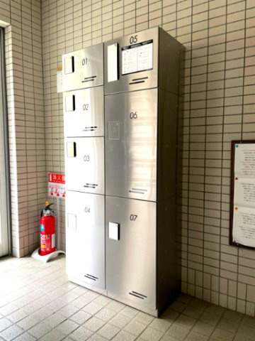 サニーヒルズ松原のその他共用部分|宅配ボックスです。