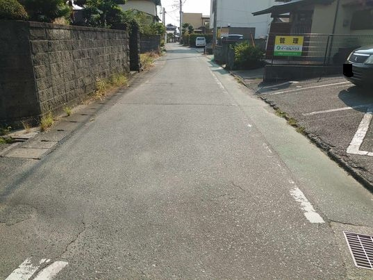 大刀洗町本郷　売り土地の外観