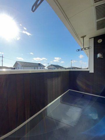 コレットＢのバルコニー