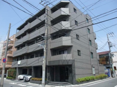 【外観】 | ルーブル中野富士見町弐番館 | 鉄筋コンクリート造のがっちりとした建物。