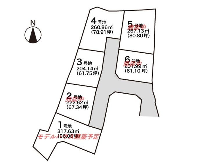 小郡市三沢5号地　売り土地