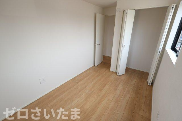 《仲介手数料無料》桜区田島１丁目4-1新築一戸建てケイアイグレースの洋室|3F 5帖