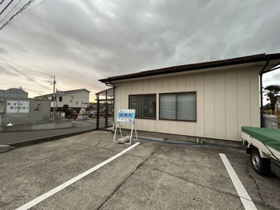 【外観】 | 胎内市下高田貸店舗