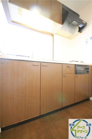 プラザハイツ二ツ屋F棟のキッチン