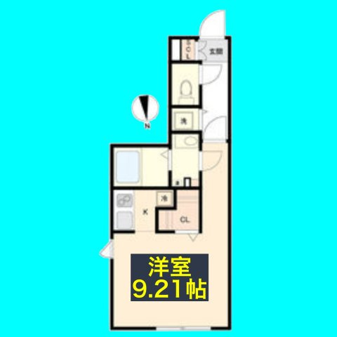 Branche吹上の間取り