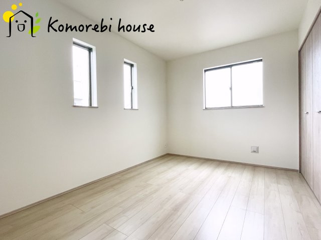 さいたま市見沼区東大宮6丁目48番　新築一戸建て　ハートフルタウン　Aの洋室|ゆったりした洋室です