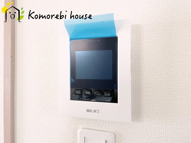 さいたま市見沼区東大宮6丁目48番　新築一戸建て　ハートフルタウン　Aの防犯設備|モニター付インターホンです