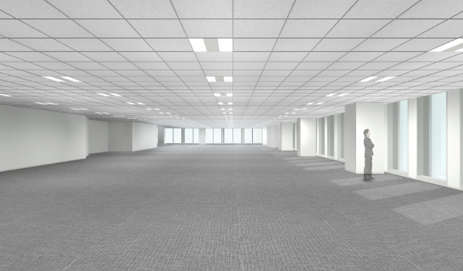 BASEGATE横浜関内のロビー