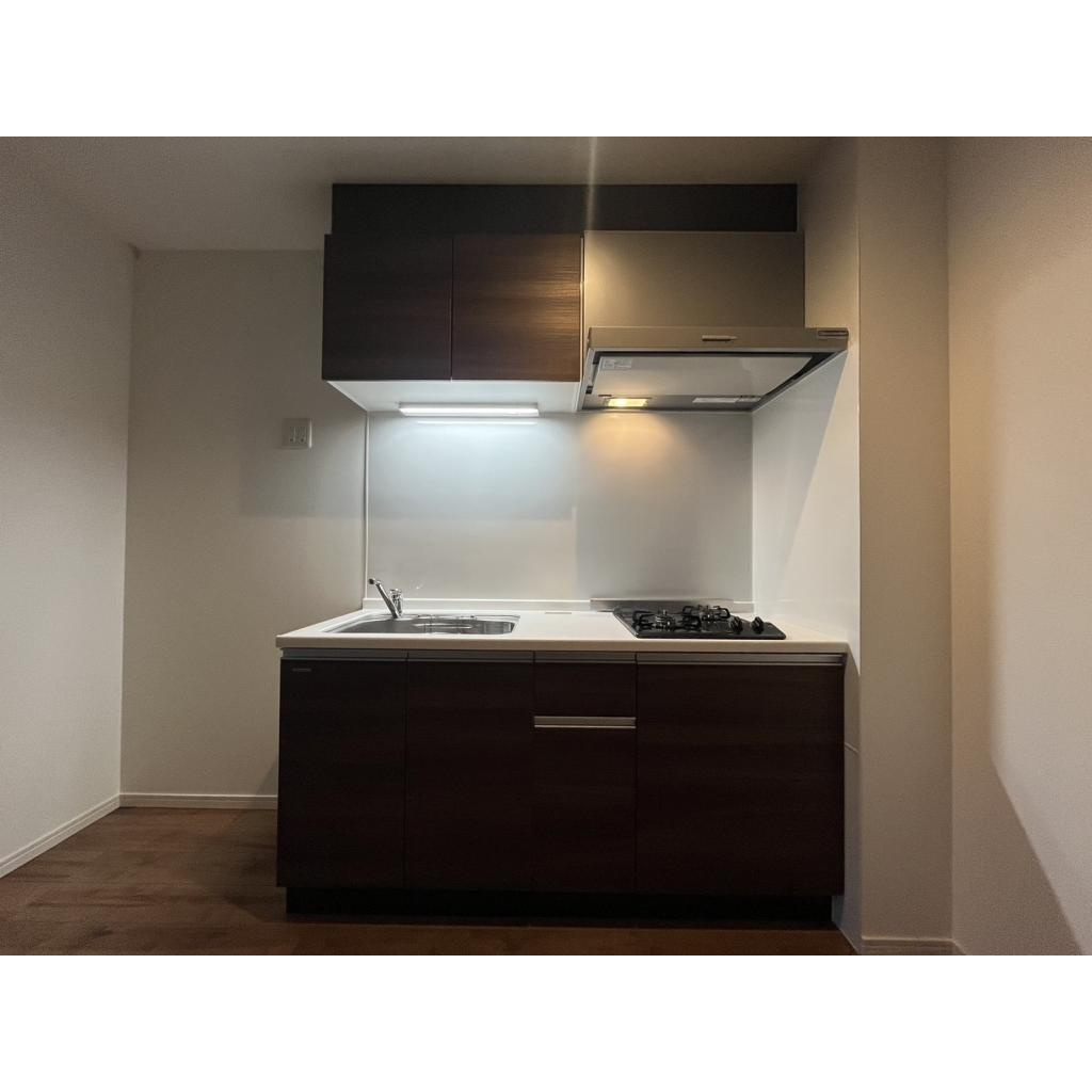 ＡＬＥＧＲＩＡ鴻池新田のキッチン|コンパクトなキッチンで掃除もラクラク