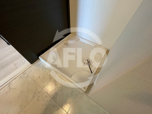 ペリドット長居公園の洗面所|ペリドット長居公園　室内洗濯機置き場