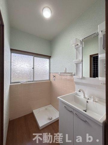 波多貸家の洗面所