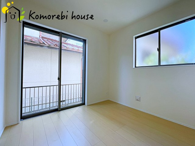 さいたま市見沼区東大宮6丁目48番　新築一戸建て　ハートフルタウン　Bの洋室|ゆったりした洋室です