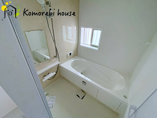 さいたま市見沼区東大宮6丁目48番　新築一戸建て　ハートフルタウン　Bの浴室|コンパクトで使いやすいお風呂です