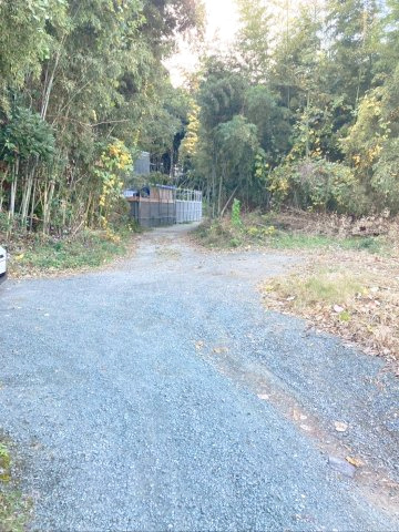 糟屋郡粕屋町大字大隈字原　土地の前面道路含む現地写真|私道です！面積190ｍ2（持分：98/1000）