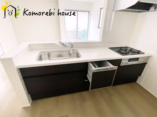 さいたま市見沼区東大宮6丁目48番　新築一戸建て　ハートフルタウン　Cのキッチン|使いやすいキッチンです