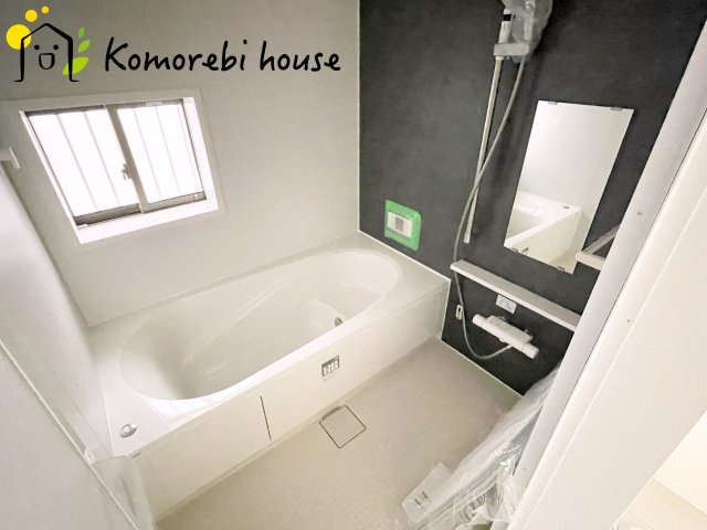 さいたま市見沼区東大宮6丁目48番　新築一戸建て　ハートフルタウン　Cの浴室|コンパクトで使いやすいお風呂です