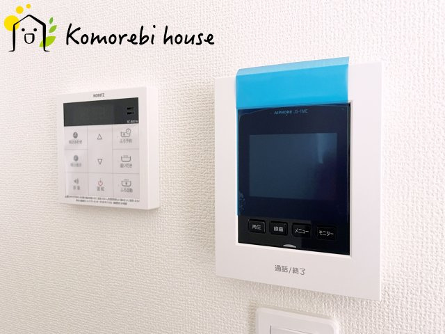 さいたま市見沼区東大宮6丁目48番　新築一戸建て　ハートフルタウン　Cの防犯設備|モニター付インターホン・給湯です