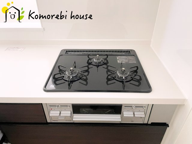 さいたま市見沼区東大宮6丁目48番　新築一戸建て　ハートフルタウン　Cのキッチン|コンパクトなキッチンで掃除もラクラク