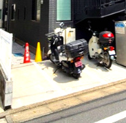 エフォート西池袋のその他共用部分|バイク置場です。
