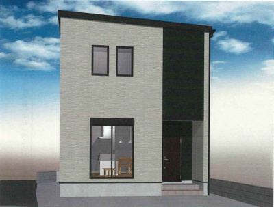 【外観パース】 | 宮本町大将軍橋戸建