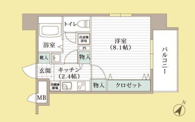 【間取り】 | ホワイトステージ水前寺駅