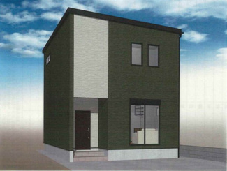 【外観パース】 | 宮本町大将軍橋戸建