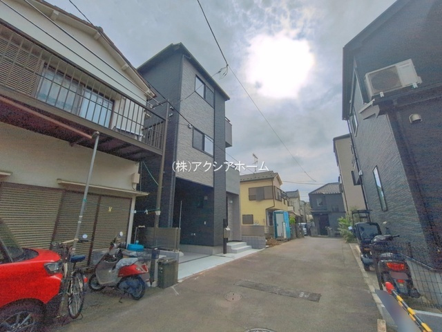 所沢市山口・全1棟　新築一戸建　～3階建～の前面道路含む現地写真|現地写真（2026年5月8日撮影）