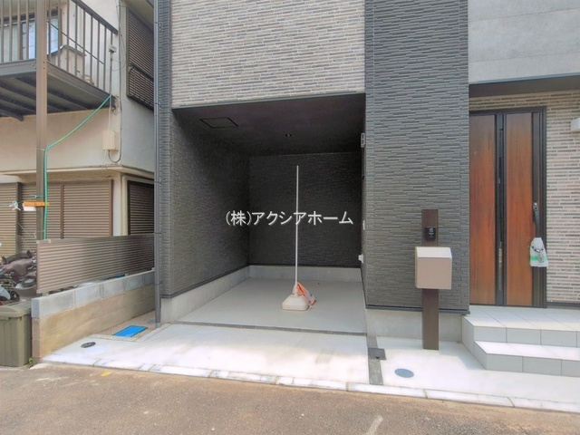 所沢市山口・全1棟　新築一戸建　～3階建～の駐車場|現地写真（2026年5月8日撮影）
