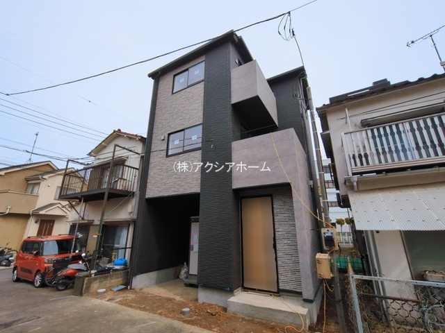 所沢市山口・全1棟　新築一戸建　～3階建～の外観|現地写真（2026年3月13日撮影）