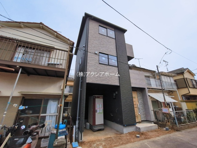所沢市山口・全1棟　新築一戸建　～3階建～の外観|現地写真（2026年3月13日撮影）