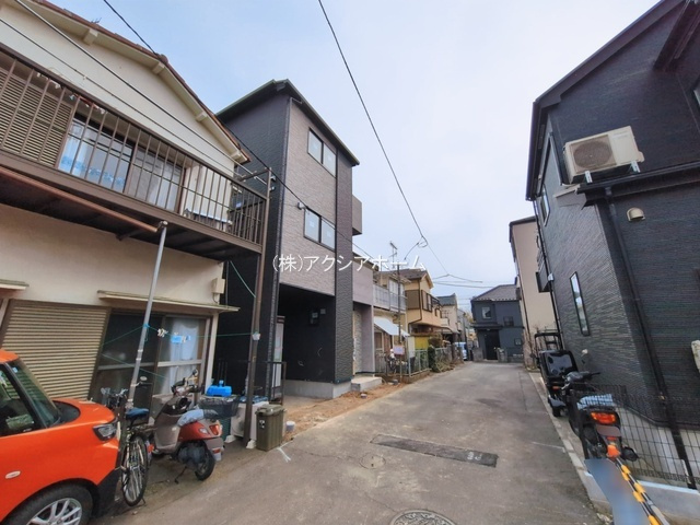 所沢市山口・全1棟　新築一戸建　～3階建～の前面道路含む現地写真|現地写真（2026年3月13日撮影）