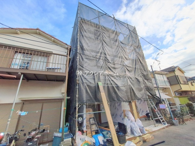 所沢市山口・全1棟　新築一戸建　～3階建～の外観|2026年2月18日撮影
