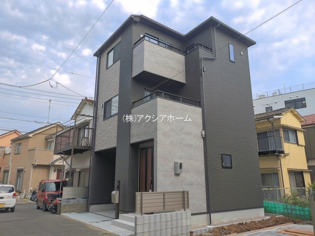 所沢市山口・全1棟　新築一戸建　～3階建～の外観|現地写真（2026年5月8日撮影）