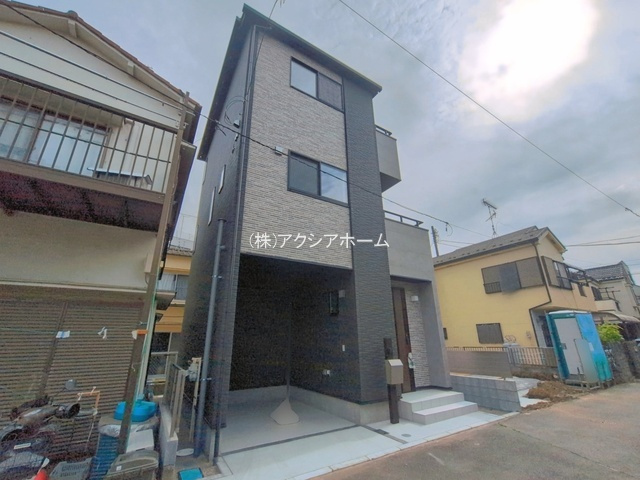 所沢市山口・全1棟　新築一戸建　～3階建～の外観|現地写真（2026年5月8日撮影）