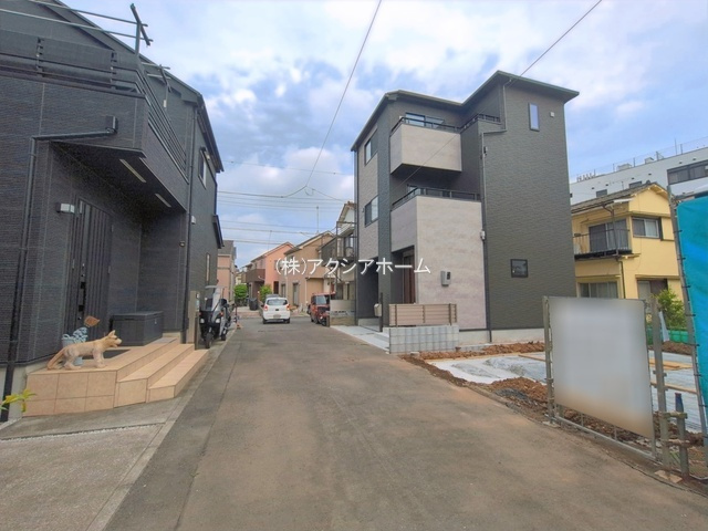 所沢市山口・全1棟　新築一戸建　～3階建～の前面道路含む現地写真|現地写真（2026年5月8日撮影）